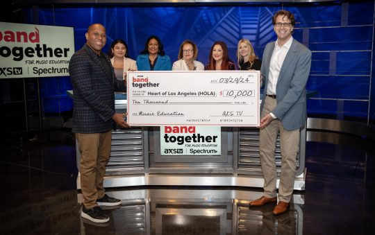 AXS TV and Spectrum Partner to Support Music Education in Los Angeles