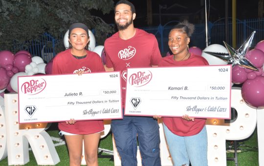 Caleb Williams Give Scholarships to BGCMLA Youth