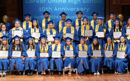 LAPL Celebrates Career Online High School with Spring Graduation Ceremony