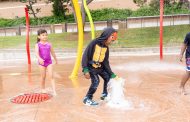 CD 10 and Rec & Parks Unveil Gregory Horn Splash Pad at Jim Gilliam Park