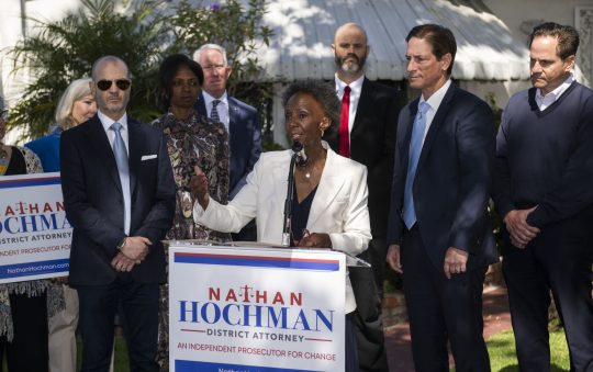 Jackie Lacey Endorses Nathan Hochman for L.A. County D.A. 