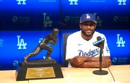 Heisman Winner Reggie Bush Makes Dodgers Ceremonial Pitch