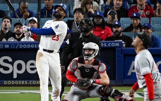 Heyward, Ohtani Shine in Dodgers Victory Over Reds