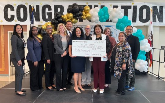 Kaiser Permanente Awards $40,000 Grant to Waters Employment Preparation Center