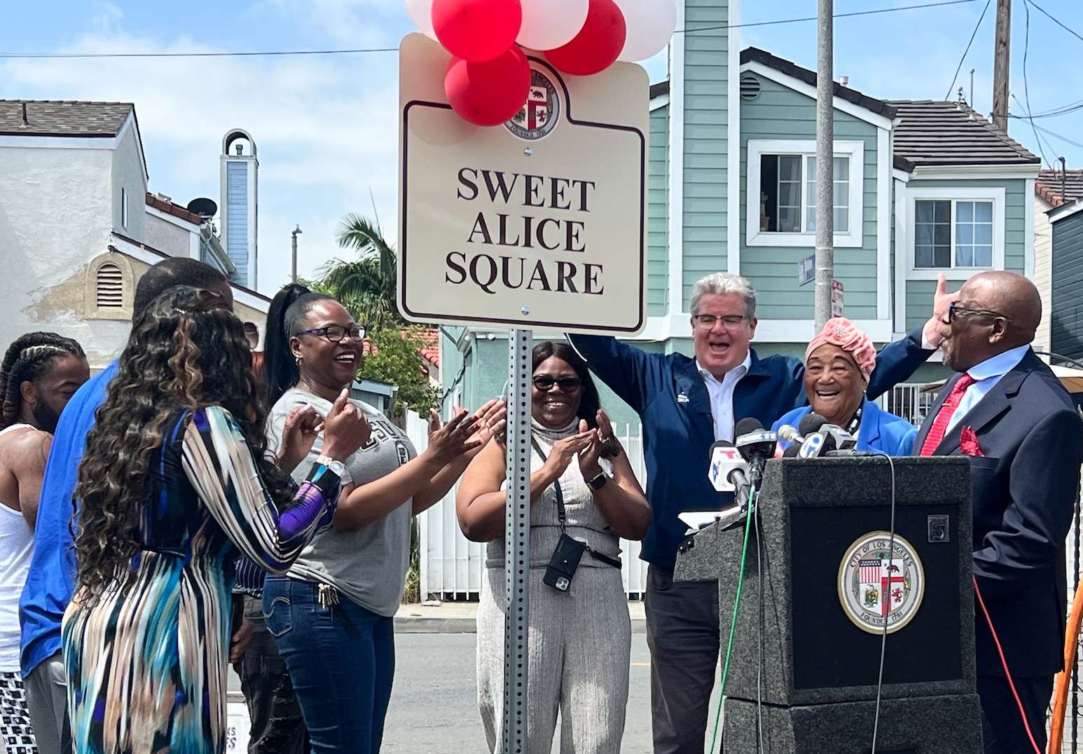 Intersection Dedicated for Watts Activist ‘Sweet Alice’