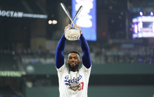 Los Angeles Dodgers Outfielder Teoscar Hernández wins MLB Home Run Derby