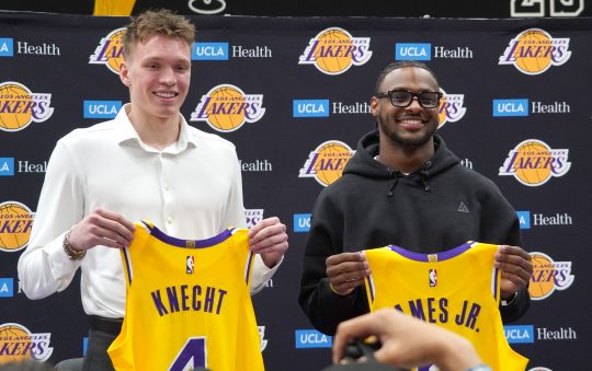 Dalton Knecht, Bronny James Prepare to Compete for Lakers