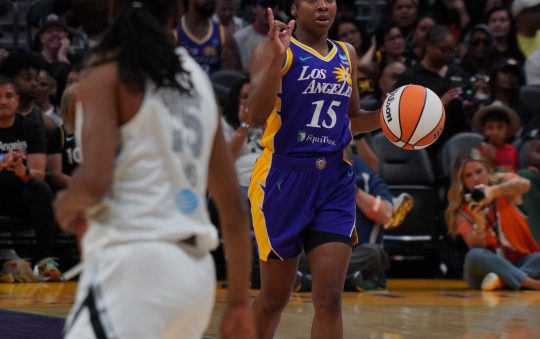 Sparks Defeat Aces 98-93 in Overtime