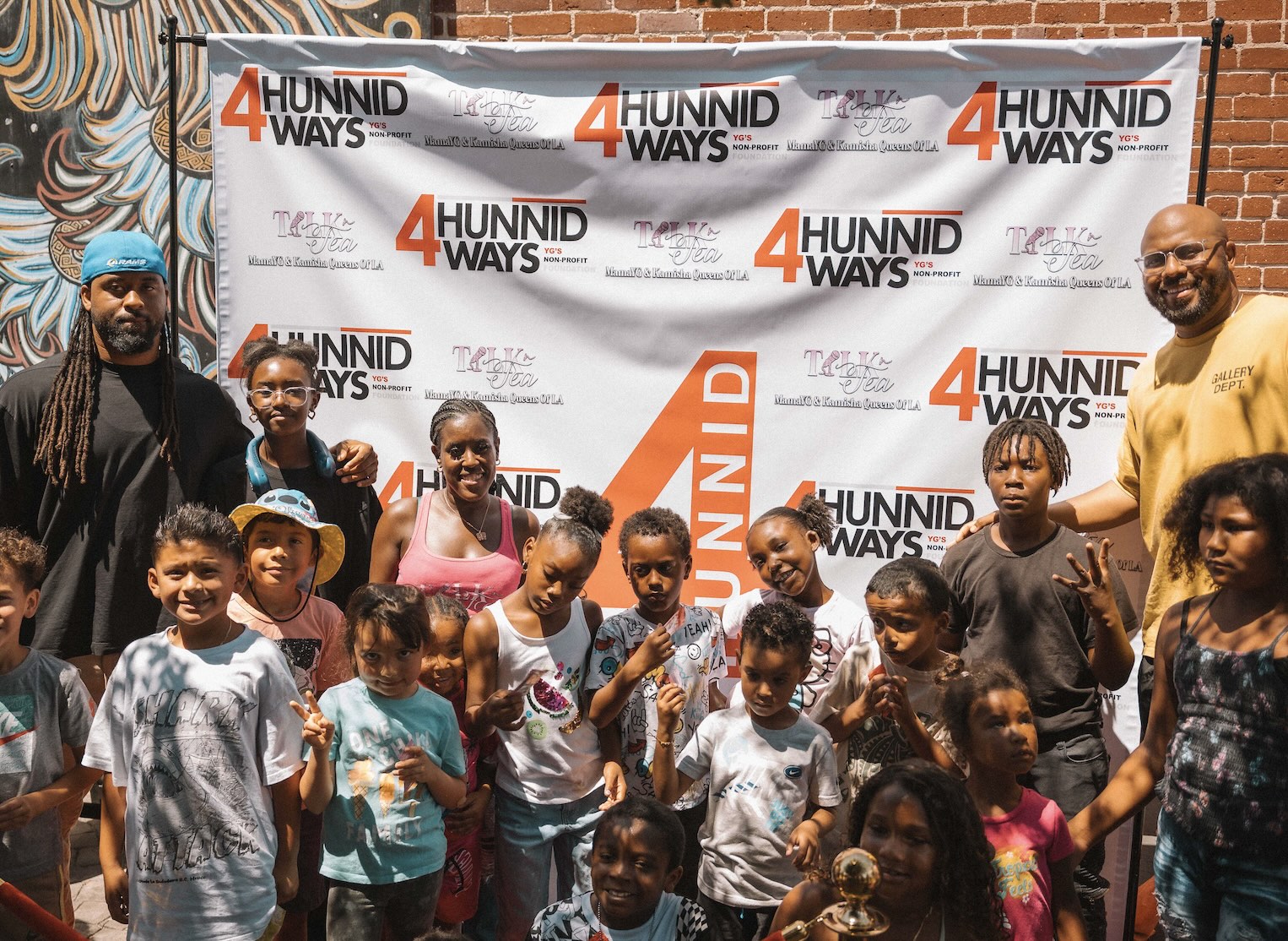 YG’s 4Hunnid Ways Foundation Gives Back to Over 2,000 Students