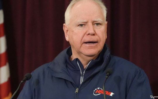 Harris Picks Minnesota Gov. Tim Walz as Running Mate 