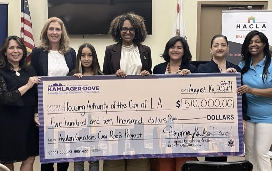 Kamlager-Dove Delivers Back-to-Back Grants to Improve South LA