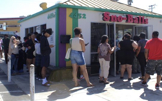 The Snoball Shop’s Last Day on Slauson