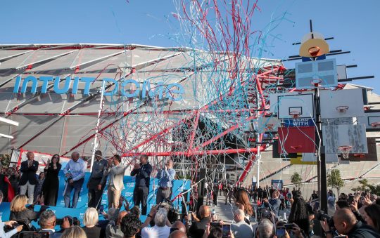 The Stars Came Out For The Intuit Dome Grand Opening 