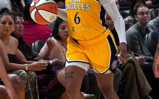 Sparks Have Historic Game Against Storm