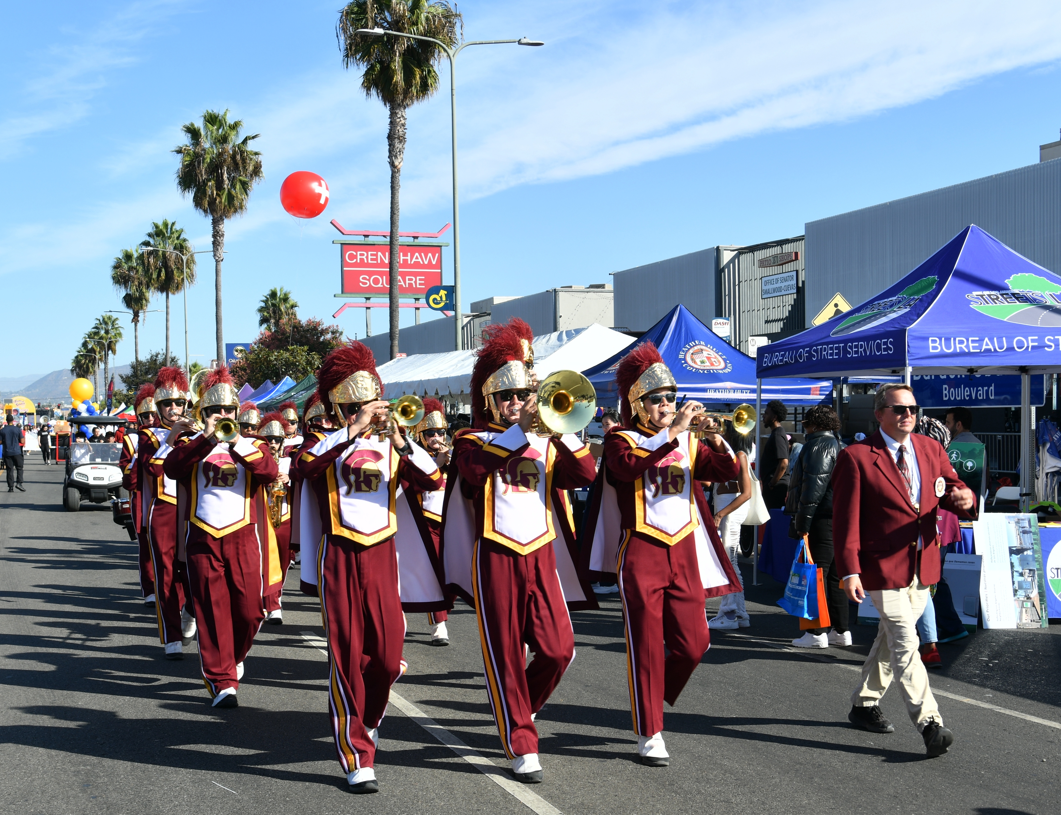 USC, Dorsey High, and Price School Band kick-off Taste of Soul 