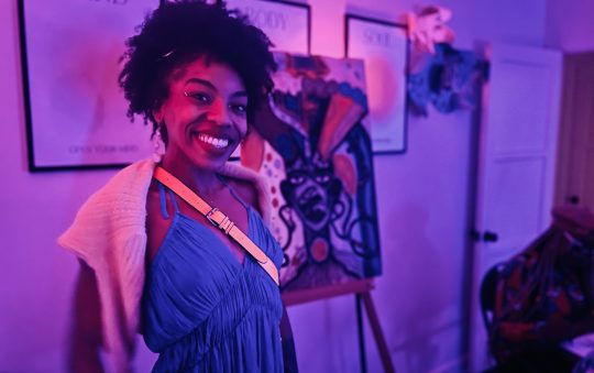 ‘Grounded Visions: Glow in the Dark Paint & Sip’ Brings Art, Ancestry, and Healing to Compton