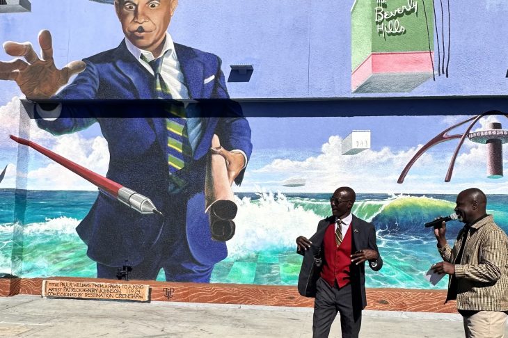 Destination Crenshaw Celebrates Paul R. Williams with Stunning Mural by Patrick Henry Johnson 