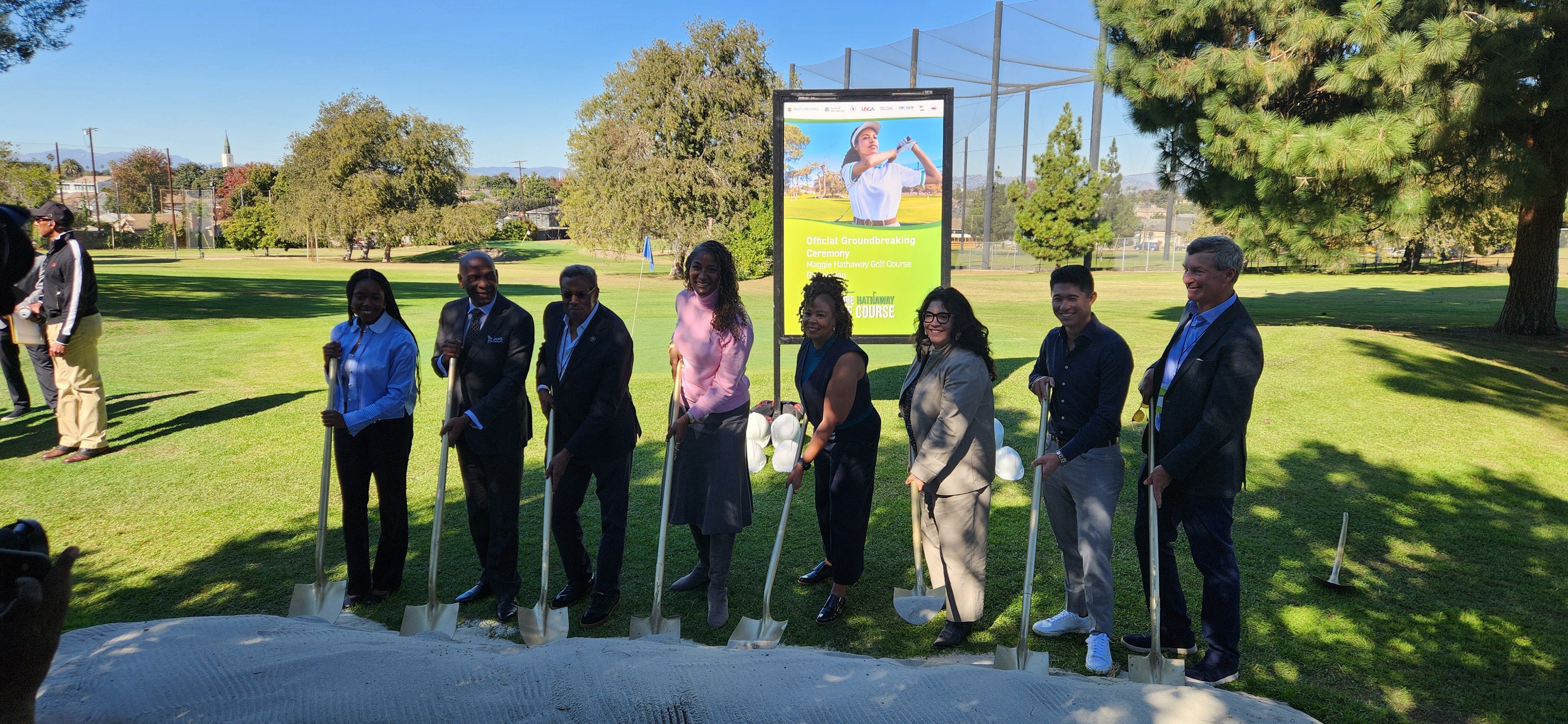 Maggie Hathaway Golf Course Renewal Project Breaks Ground 