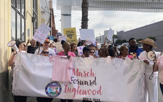 Assemblymember McKinnor and Inglewood Councilmember Faulk Lead Women’s March 