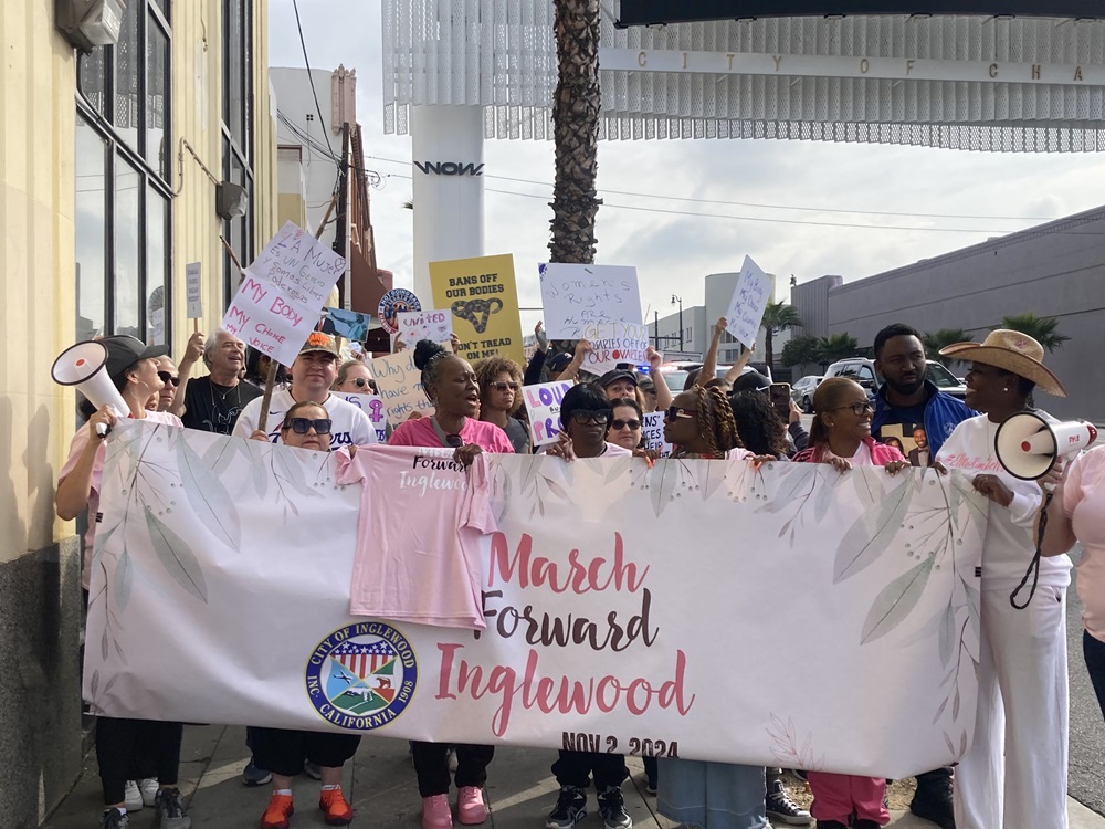 Assemblymember McKinnor and Inglewood Councilmember Faulk Lead Women’s March 