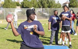 Cal, UNLV Inspire La Tijera Students at Day of Play