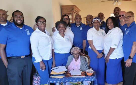 Isabelle Beckwith Honored By L.A. Chapters of Zeta Phi Beta Sorority and Phi Beta Sigma Fraternity