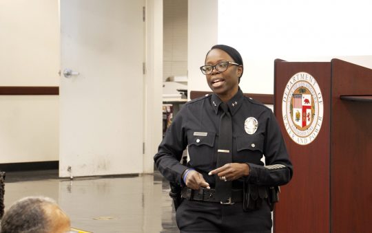 Crenshaw Manor Town Hall Tackles Human Trafficking and Community Concerns