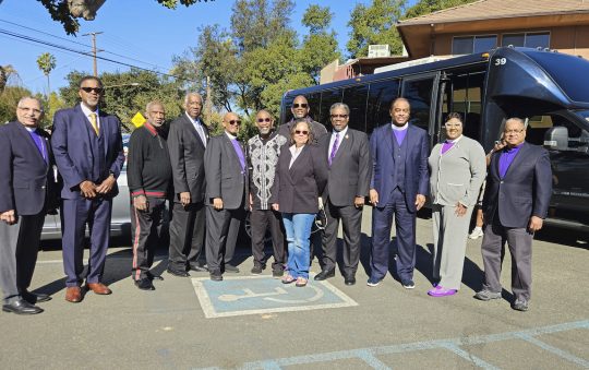 AME Bishops and SoCal Community Leaders Tour Devastation of Eaton Fire 